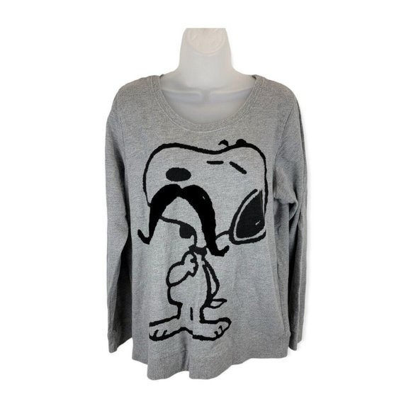 Peanuts Sweaters Vintage Peanuts Snoopy Womens X Sweater Large
